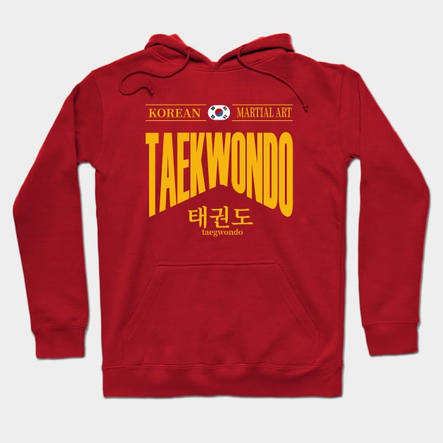 taekwondo Hoodie by dishcubung